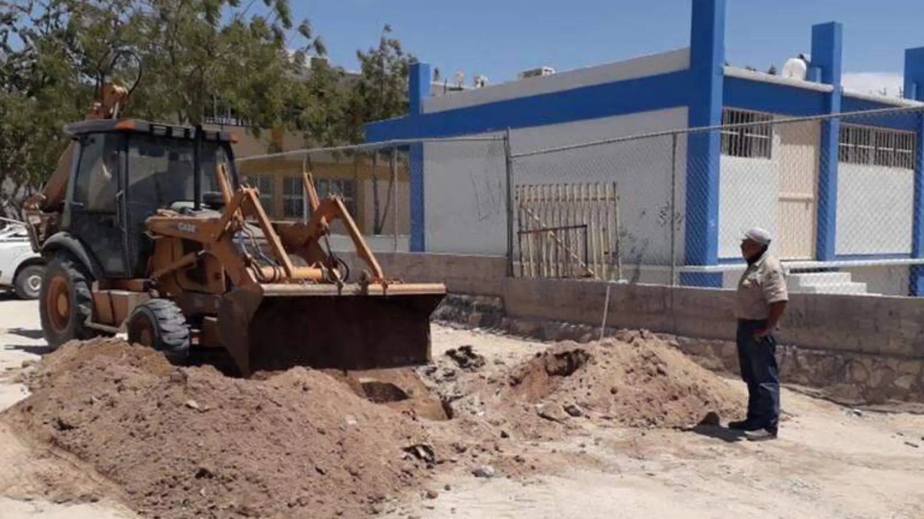 Colocan toma de agua en Secundaria No